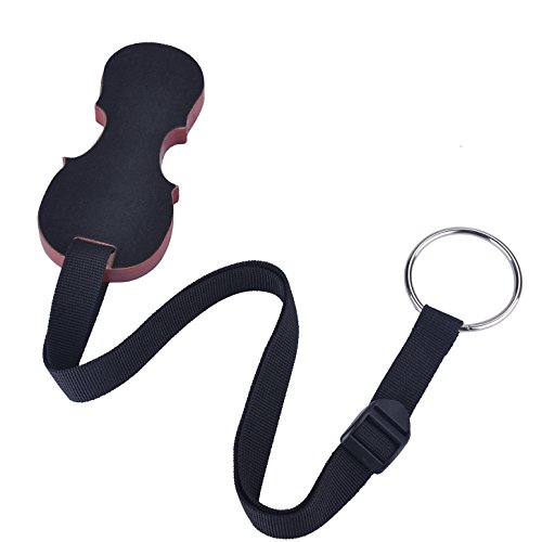 WOGOD Hardwood Endpin Anchor / Cello Endpin Rest / Cello Endpin Stopper (Dark Red)