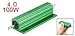 uxcell 100 Watt 4 Ohm 5% Chassis Mounted Aluminum Case Wirewound Resistor