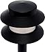 Paradise GL22627 Low Voltage Plastic 4W Path Light (Black, 12 Pack)