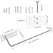 Carry360 Paper Towel Holder with Adhesive Under Cabinet, No Drilling, Wall Mounted Removable Paper Towel Roll Rack for Home, Kitchen, Toilet-304 SUS Stainless Steel