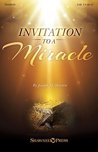Invitation to a Miracle: A Cantata for Christmas Paperback – 1 Sep 2016