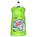 Ajax Ultra Dish Soap Lime Scent and Vinegar, Sparkling Clean Dishes, Mess-Free, Easy-Flip Cap, 52 fl oz Bottle
