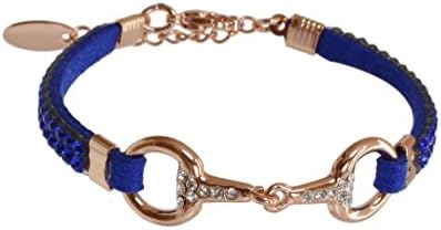 Lilo Steel Horse Bridle Snaffle Equestrian Pony Horse Jewellery Rhinestone Jewellery, Size 16/19, Christmas Gift