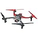 Dromida Ominus First-Person View (FPV) Unmanned Aerial Vehicle (UAV) Quadcopter Ready-to-Fly (RTF) Drone with Radio System, Batteries and USB Charger (Red)