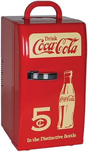 Coca Cola Ccr12 Retro Fridge Red