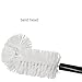 Kerafactum Long Bottle Brush for Baby Bottles or Drinks Bottle Cleaning Brushes for Bottles or Pots Teapot or Coffee Pot Black/White