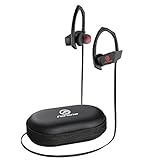 Forone Bluetooth Earbuds, IPX6 Waterproof Wireless Sport Running Bluetooth Headphones, V4.1 Gym Noise Cancelling Stereo Hands Free Secure Fit Headset with Mic
