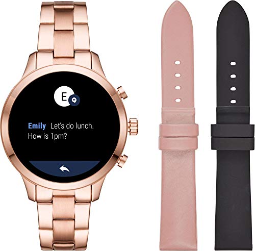 Michael-Kors-Damen-Smartwatch-mit-Edelstahl-Armband-MKT5054