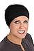 Cardani Couture Cap in Luxury Viscose from Bamboo Luxury Bamboo - Black