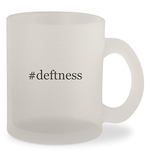 Click Here to See More Images #deftness - Hashtag Frosted 10oz Glass Coffee Cup Mug