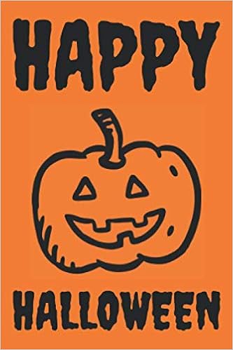 Happy Halloween Mini Notebook Ruled Lined Kids Party Favor