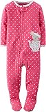 Carter's Baby Girls' 1-Piece Snug Fit Cotton Pajamas