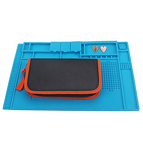Namever 60W 110V Adjustable Soldering Iron Insulation Pad Tool Kit Musical Instrument Repair