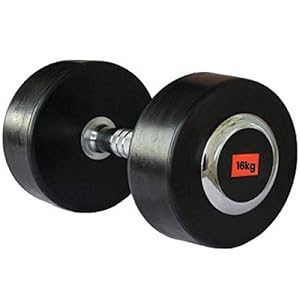 Body Built Deluxe Rubber Dumbbell – Fixed Weight