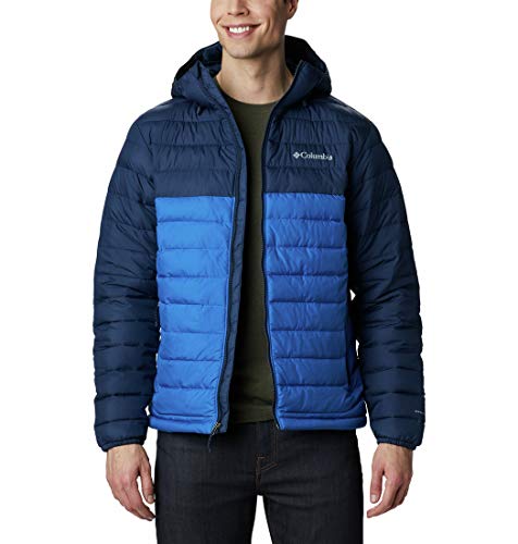 Columbia Men’s Powder Lite Hooded Jacket Hooded Puffer Jacket (pack of 1)