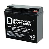 Mighty Max Battery 12V 18AH SLA Internal Thread Replacement for Vision CP12180 Brand Product