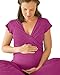 Kindred Bravely Davy Ultra Soft Maternity & Nursing Pajamas Sleepwear Set (Berry, Medium)