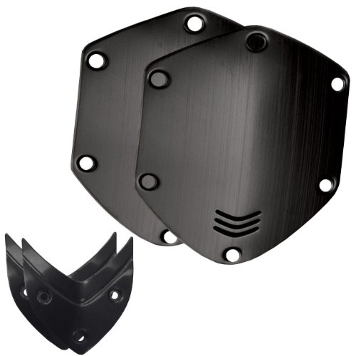 V-MODA Crossfade Over-Ear Headphone Metal Shield Kit (Brushed Black)