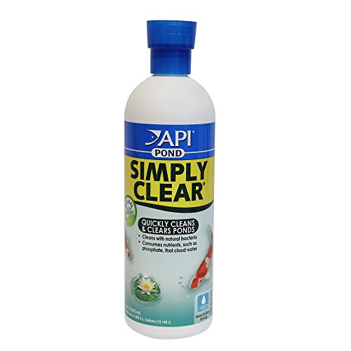 API POND SIMPLY CLEAR Pond Water Clarifier 16-Ounce Bottle