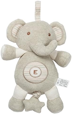 Baby Soft Plush Stroller Soothing Doll B22013-5 Elephant Hanging Rattle Toy, by COTTONBEBE TOYS