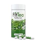 Fit Tea Fat burner weight Loss Powerful Fat Burner and Appetite Suppressant Diet Pill System For Fast Weight Loss Increase Energy With Probiotics egcg Green Tea, 60 Capsules