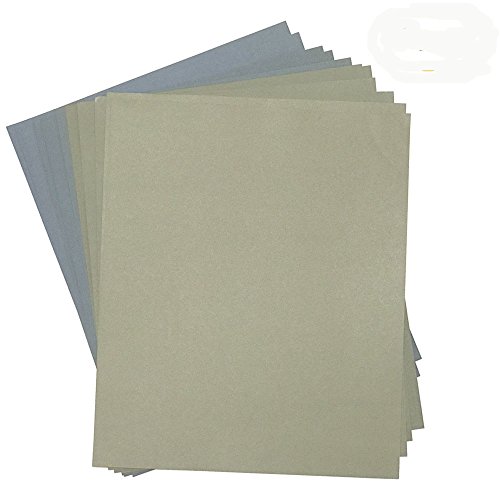 Grit 1500 to 7000 Wet/dry Sandpaper Sheets Precision Polishing Sanding