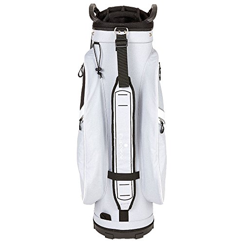 Maxfli Honors Cart Golf Bag (Heather Gray/White) - Thumbnail 4