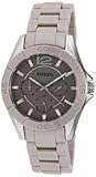 Fossil Women's CE1065 Riley Beige Stainless Steel and Ceramic Watch