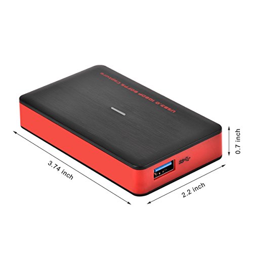 USB 3.0 HD Video Capture Card HDMI 1080P 60FPS Game Recorder Box Device - HDMI Out - Thumbnail 2