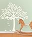 Wall Pops WallPops WPK0837 Silhouette Tree Wall Art Kit, White & Off-White