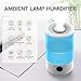 JBTOR Cool Mist Humidifier, 3L Ultrasonic Air Humidifier Essential Oil Diffuser for Large Bedroom, Home Baby with Remote Control, 7 Color Mood Lights, Adjustable Mist Output, Auto Shut Off