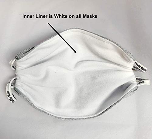Breathe Healthy Face Mask (Child Size) Kids Allergy and Pollen Mask/Flu Mask - (Flames Design) - Thumbnail 2