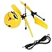 HobbyLane Infrared Sensor Mini Aircraft,Hand Induced Flight Helicopter as Kid's Toy,Cartoon Expression Emoji Balls RC Toys for Kids Teenager with USB Charger (Smug)