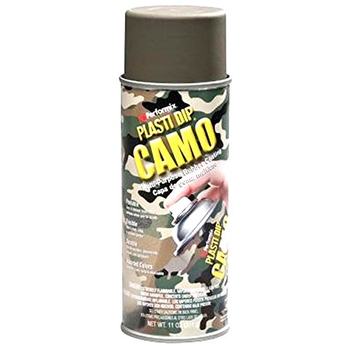 Performix (11217-6-6PK) Plasti Dip Green Camo Spray - 11 oz. Aerosol, (Pack of 6)