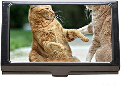 名刺入れ 動物猫用名刺入れ 名刺ケース 整理箱 文房具 オフィス用品 Amazon