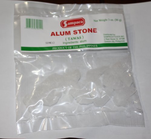 Tawas Stone or Alum Stone 86 G