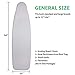Champi Ironing Board Cover and Pad - Thick and Stain Resistance Wide Silicone Ironing Board Cover w/Elastic Edges 15