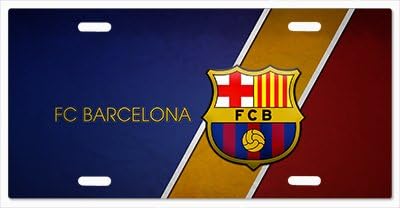 FC Barcelona For Life Vanity License Plate