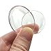 48 PCS Glass Dome Oval Tile Cabochons Clear Magnifying Cabs Non-calibrated for Jewelry Making by ZXSWEET (Round with 12mm,25mm,30mm and Oval with 30 x 40mm)