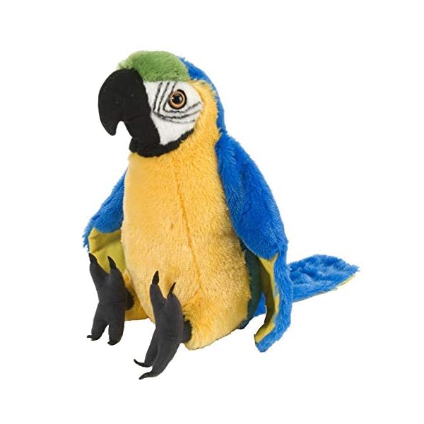 Wild Republic 11498 Plüsch Ara Papagei, Cuddlekins Kuscheltier, Plüschtier, 30cm