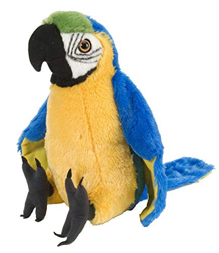 Wild Republic 11498 Plüsch Ara Papagei, Cuddlekins Kuscheltier, Plüschtier, 30cm