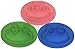 Round Silicone Suction Frog Placemat for Children, Kids, Toddlers, Babies Highchair Feeding Tray or Kitchen Dining Table with Built in Plate and Bowl, Comes with Travel Bag by Salbree, Pink