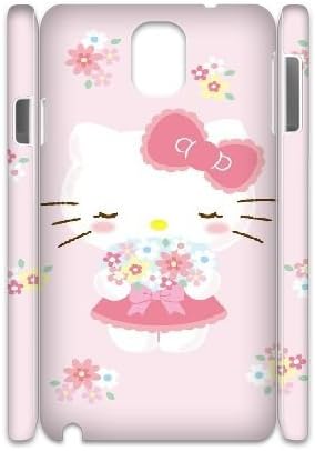 kimcase Custom Hello Kitty 3D Case Cover for Samsung Galaxy Note3 N9000