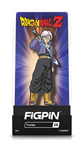 FiGPiN Dragon Ball Z: Trunks - Collectible Pin with Premium Display Case - Not Machine Specific