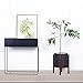 Mid Century Wood Plant Stand Holder for Planters Up to 10 Inch, Indoor Flower Pot Potted Planter Rack Caddy Trivet (Pot and Plant Excluded)