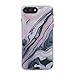 iPhone 8 PLUS, 7 PLUS, 6 PLUS Sonix BLUSH QUARTZ Cell Phone Case / Tempered GLASS SCREEN PROTECTOR, Military Drop Tested - Marble Luxe and Screen Protector Bundle for Apple iPhone (5.5