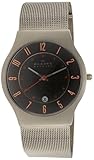 Skagen Men's 233XLTTMO Titanium Grey Dial Watch