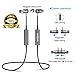 Smilism Wireless Magnetic Bluetooth Headset Stereo in-Ear Sport Running Earbuds Earphones with Mic (Noise Reducing) for iPhone 8/X XS Max/XR Sumsang S6 S5 Android Phone (Bluetoot, Black