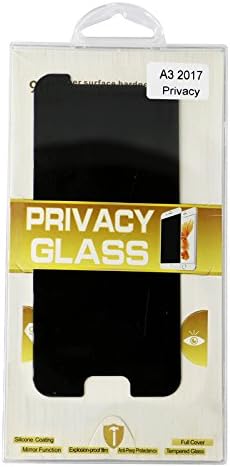 0.3mm Anti Spy privacy Tempered Glass Film For Samsung Galaxy A3 2017 Screen Protector Anti-glare Glass Saver 9H