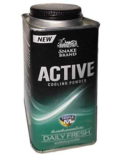 Active Prickly Heat Powder Snake Brand Daily Fresh(150 Gram)